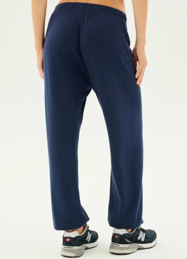 Sale Splits59 Andie Oversized Fleece Sweatpant Indigo