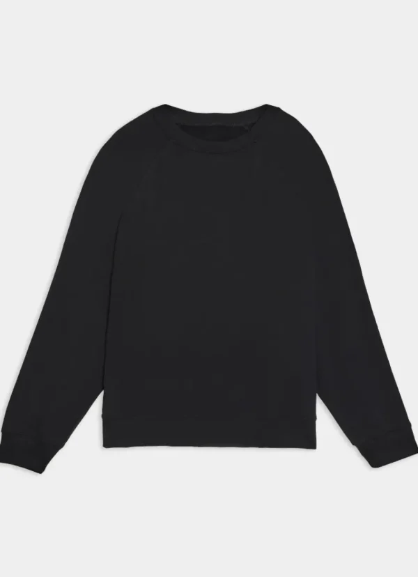 Online Splits59 Andie Oversized Fleece Sweatshirt Black