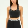 Clearance Splits59 Bailey Active Rib Bralette Heather/Graphite
