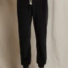 Sale perfectwhitetee Bailey Velour Jogger Black