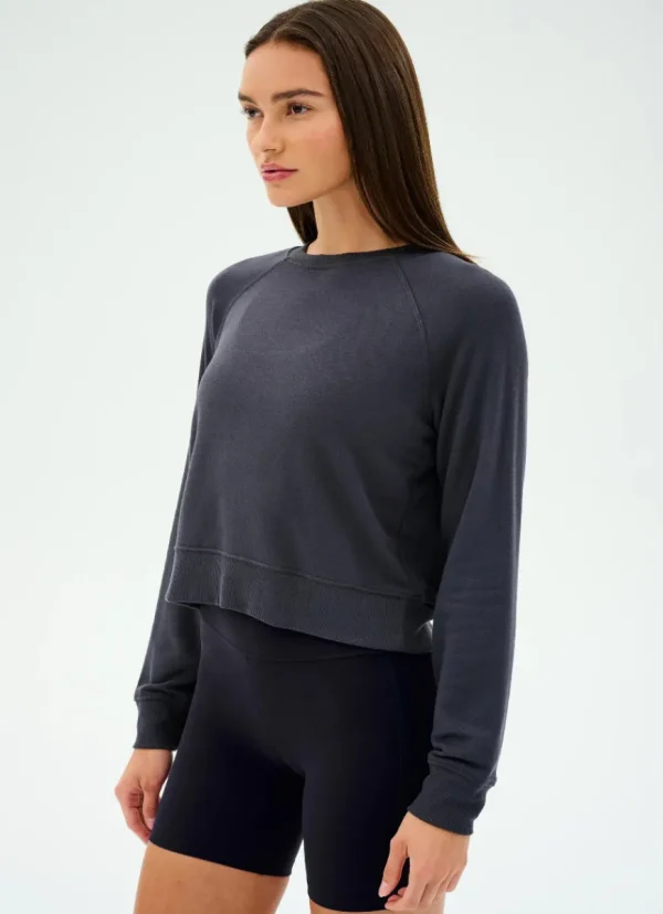Online Splits59 Brooks Fleece Long Sleeve Sweatshirt Graphite