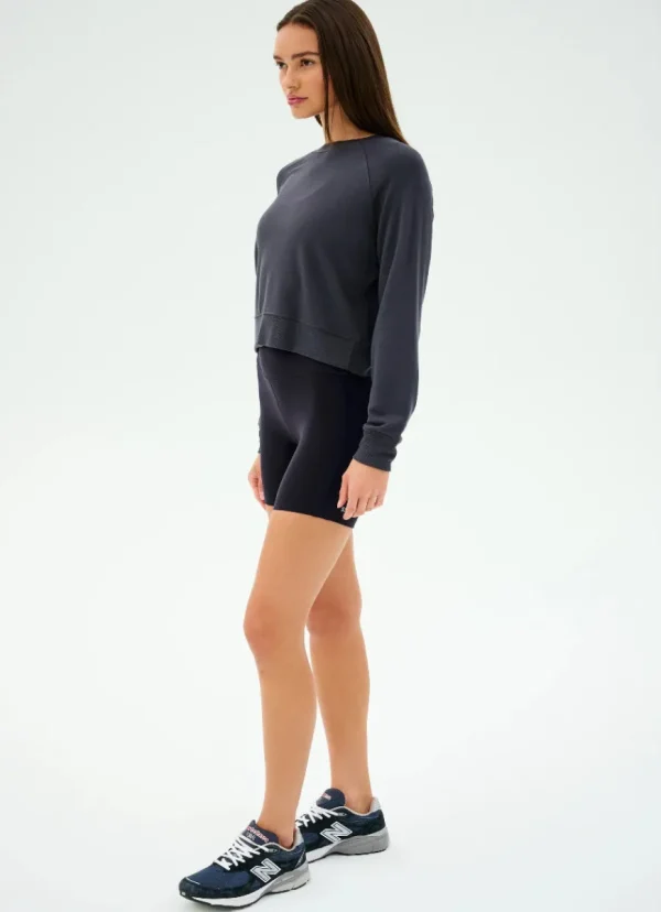 Online Splits59 Brooks Fleece Long Sleeve Sweatshirt Graphite