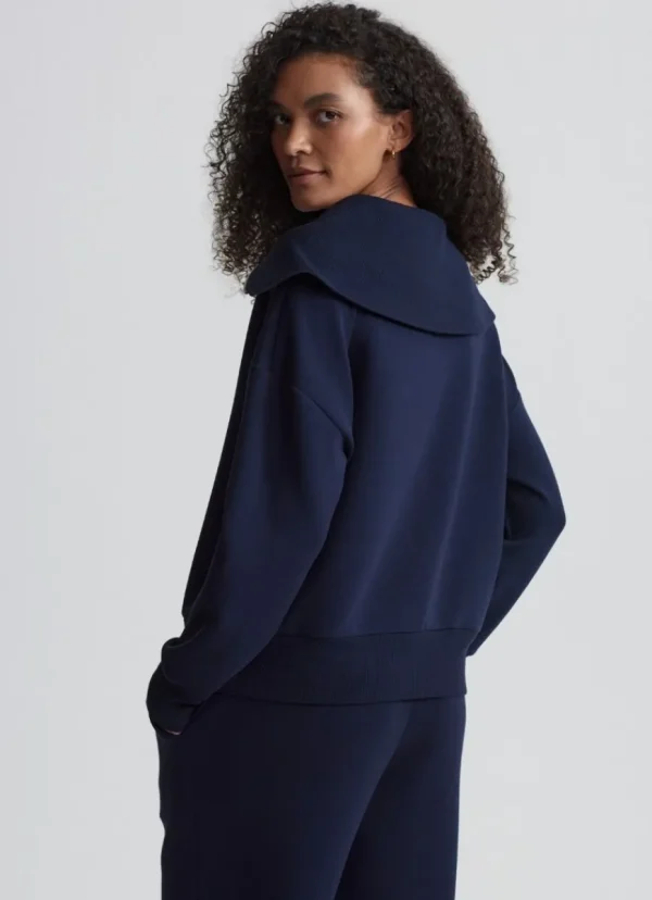Best Varley Catherine Half Zip Sweat Navy