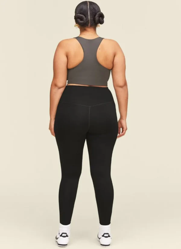 Fashion Girlfriend Collective High Rise Compressive Legging 28.5" Inseam / Full Length Black