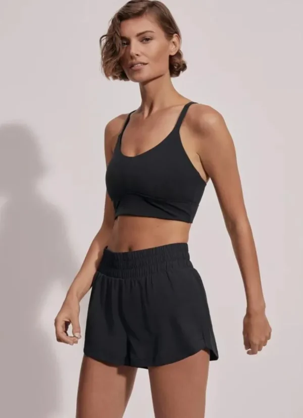 Fashion Varley Kallin Running Short 1.5" Black