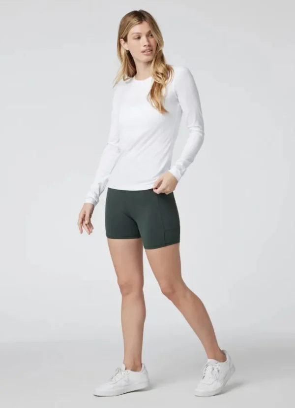Clearance vuori Long Sleeve Luxe Crew White