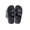 Online Freedom Moses Moses Two Band Slide Black