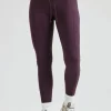 Fashion YEAR OF OURS Ribbed Football Legging Deep Plum