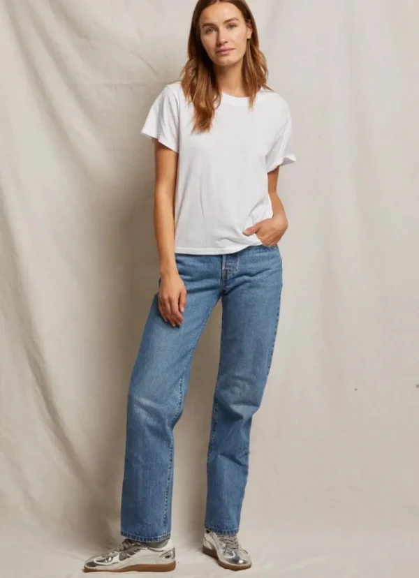 New perfectwhitetee Ruby Tee White