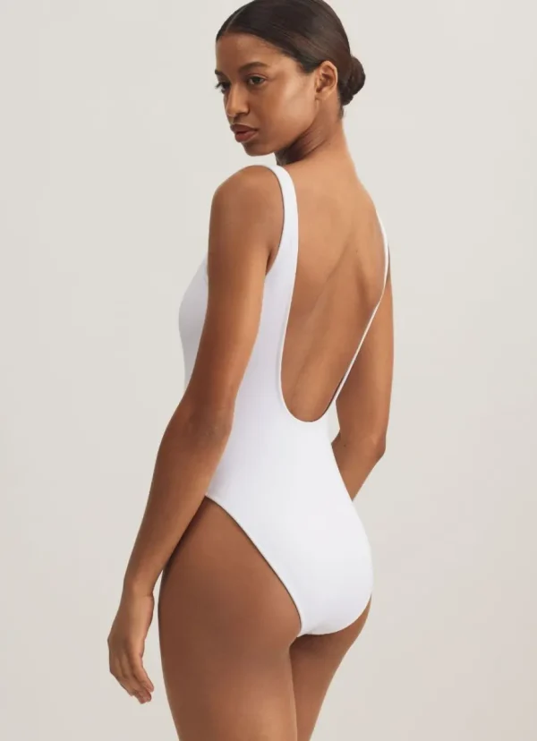 Best Polo Ralph Lauren Scoop Tank One Piece White