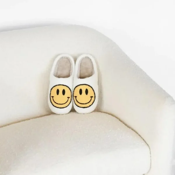 Best Smile Slippers White/Yellow