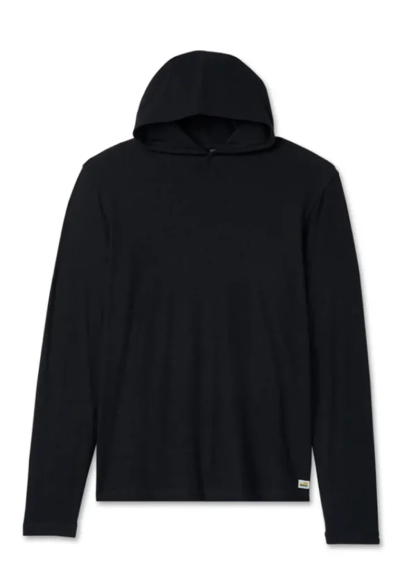 Fashion vuori Strato Tech Hoodie Black Heather