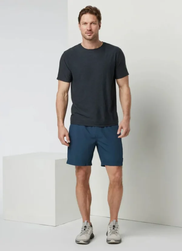 Discount vuori Strato Tech Tee Charcoal Heather