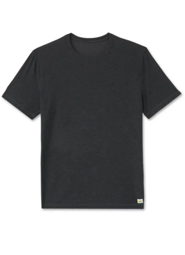 Discount vuori Strato Tech Tee Charcoal Heather
