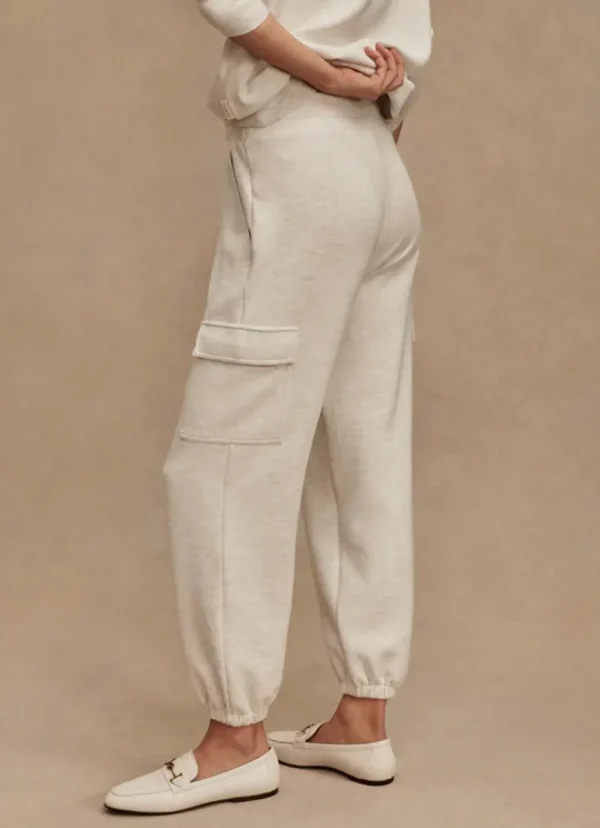 Outlet Varley The Cargo Pant 27.5” Ivory Marl