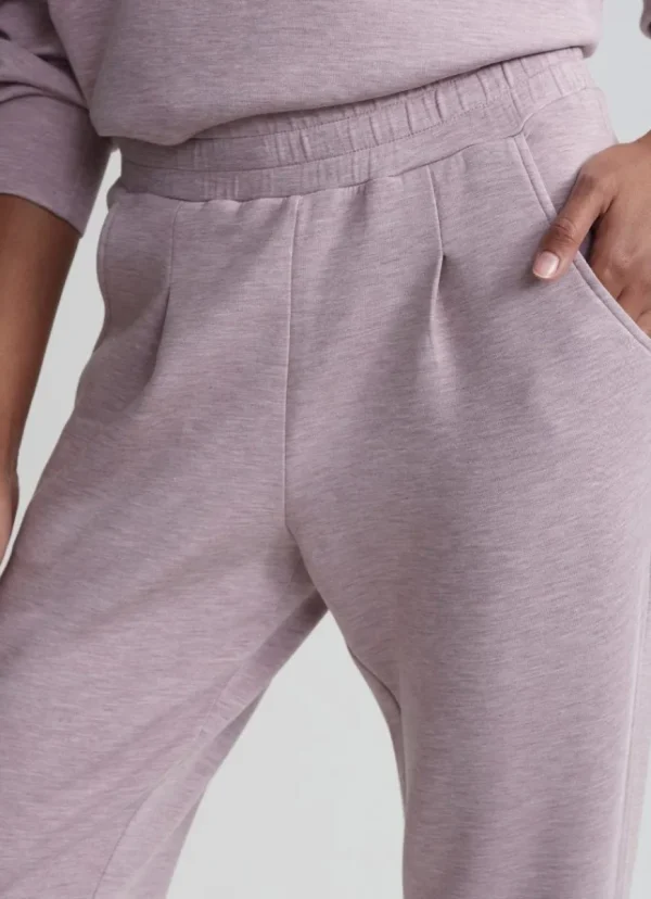Hot Varley The Rolled Cuff Pant 25” Mauve Marl
