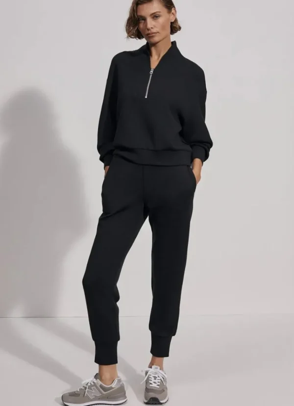 Online Varley The Slim Cuff Pant 25" Black