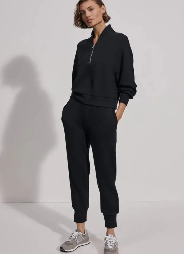 Online Varley The Slim Cuff Pant 25" Black