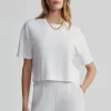 Best Varley Venice Easy Tee White