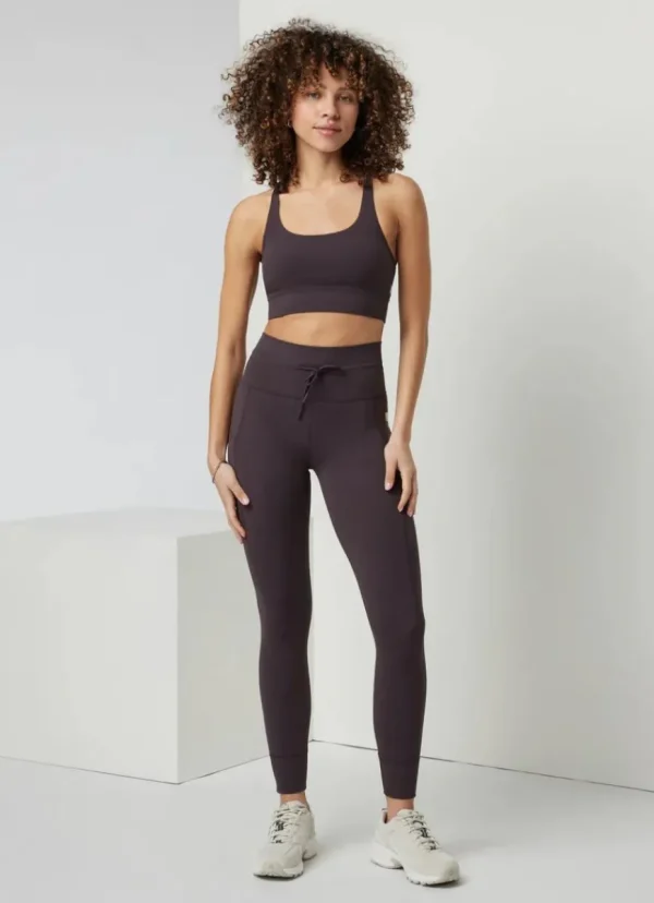 Online vuori Yosemite Longline Bra Sangria